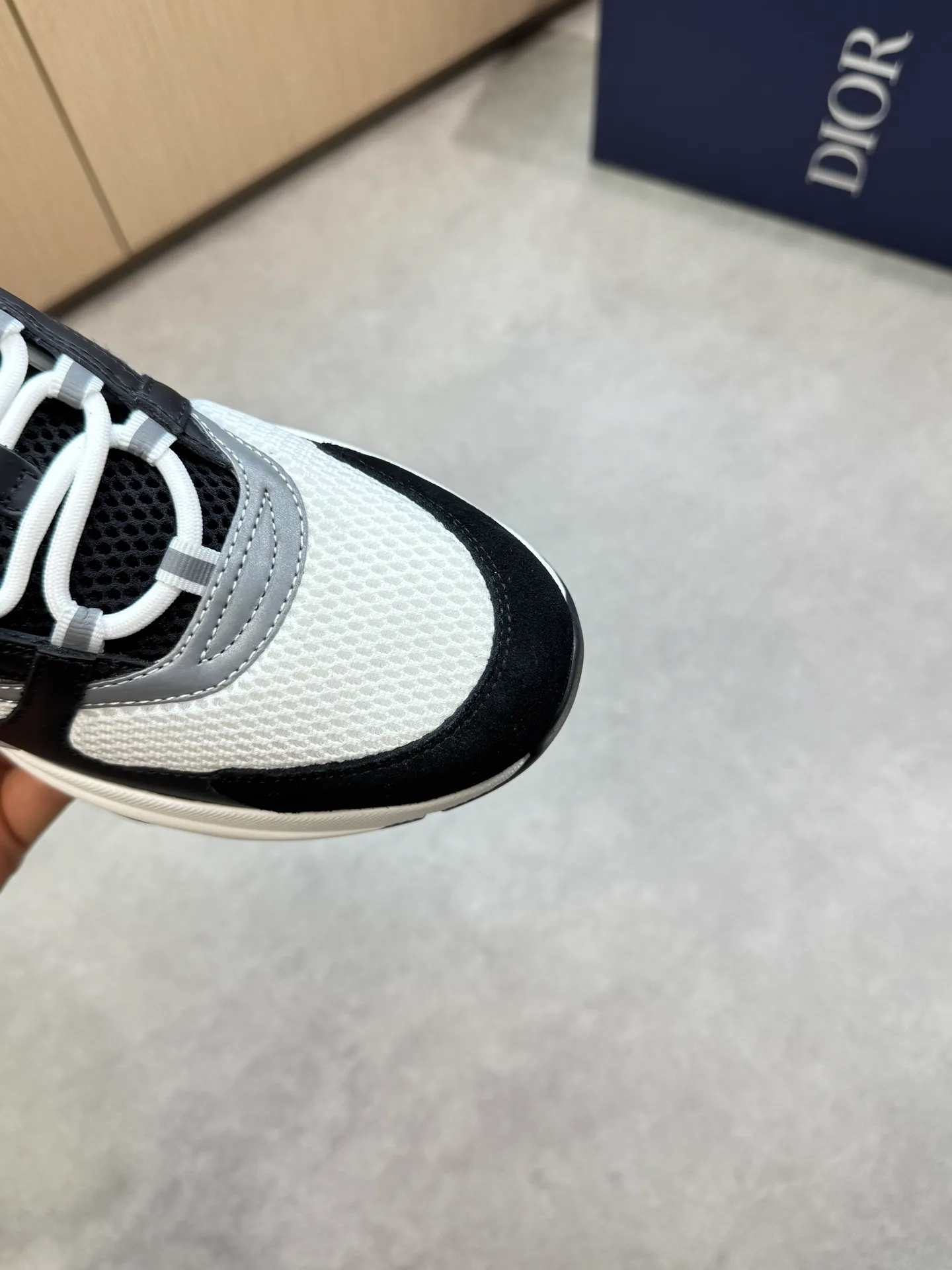 Factory price: 460💰[Dior] Dior - high-end quality original order 🔍🔍🔍 casual sports shoes - upper: 🔝 stone pattern calfskin, high silk mesh canvas, brand totem cloth, tongue and heel; reflective brand webbing - lining: brand canvas - original: ultra-light T men's shoes 💰U foam rubber; two-color molded outsole -Ultra-high quality control·Fine workmanship: highlighted (high-end·nobility·grade) -Size: 39-44 (38, 45, 46, 47, can be customized)·D9285